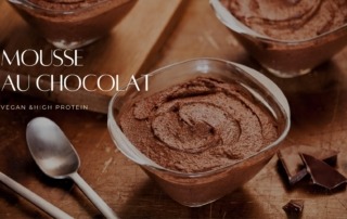 veganes Mousse au Chocolat high Protein